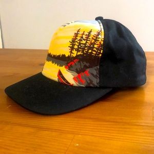 Ambler adventure themed snap back